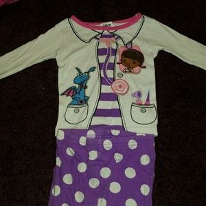 Doc Mcstuffins PJs